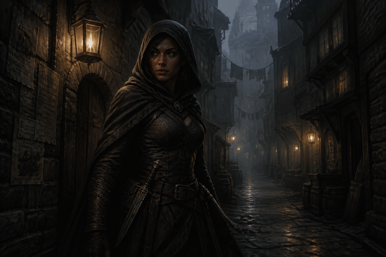 Rogue in lantern alley