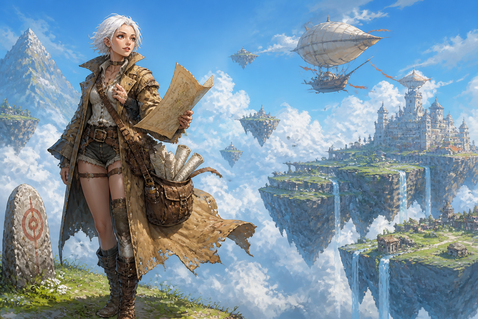 Sky-island adventurer