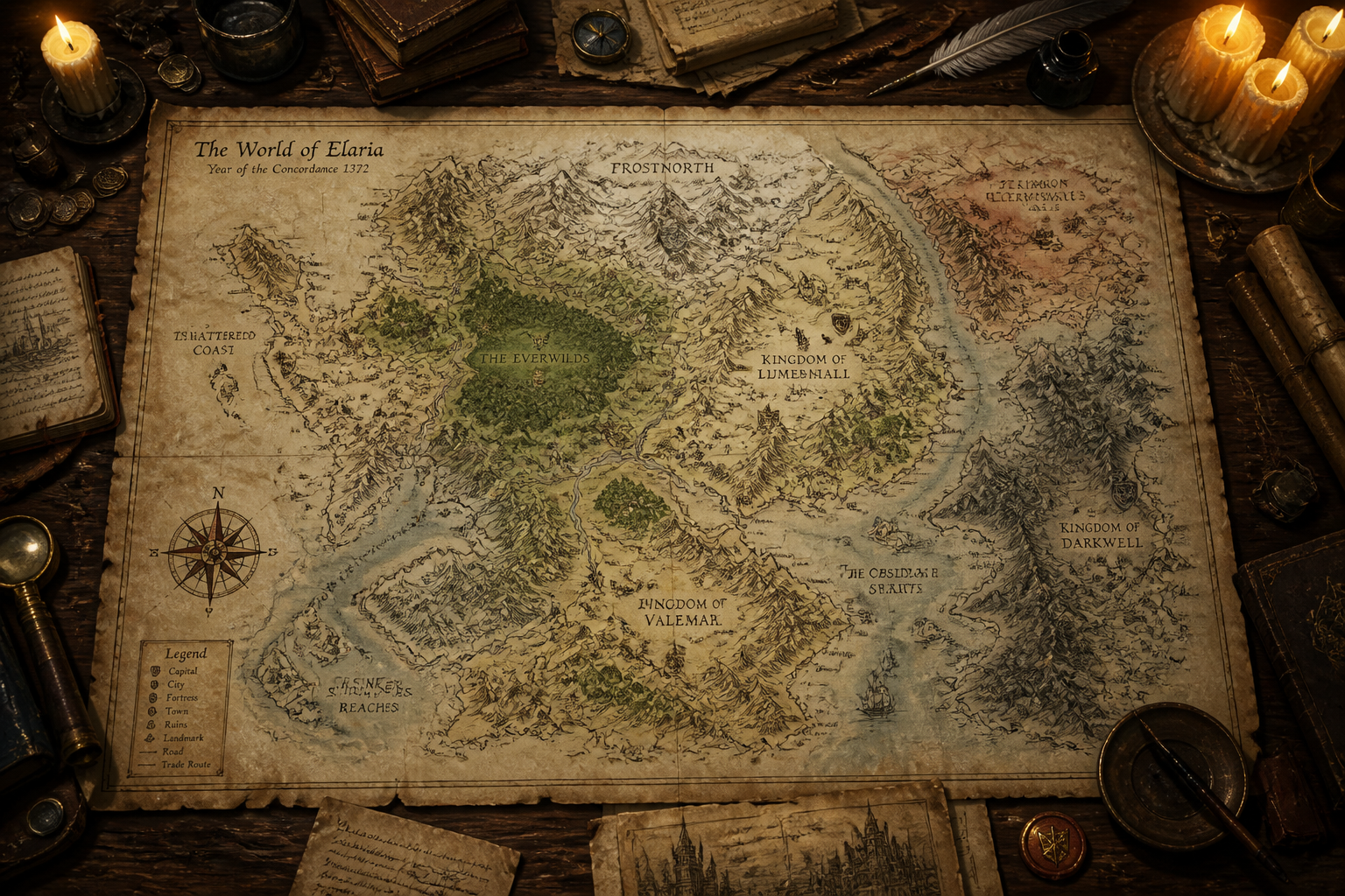 Describe Entire Worlds Fast