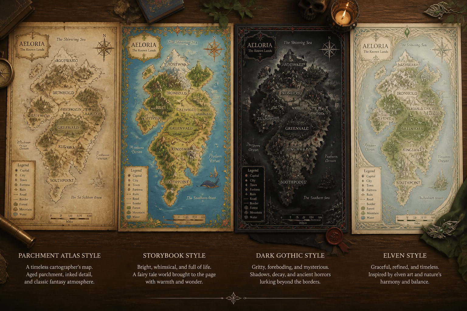 Stylize the Cartography