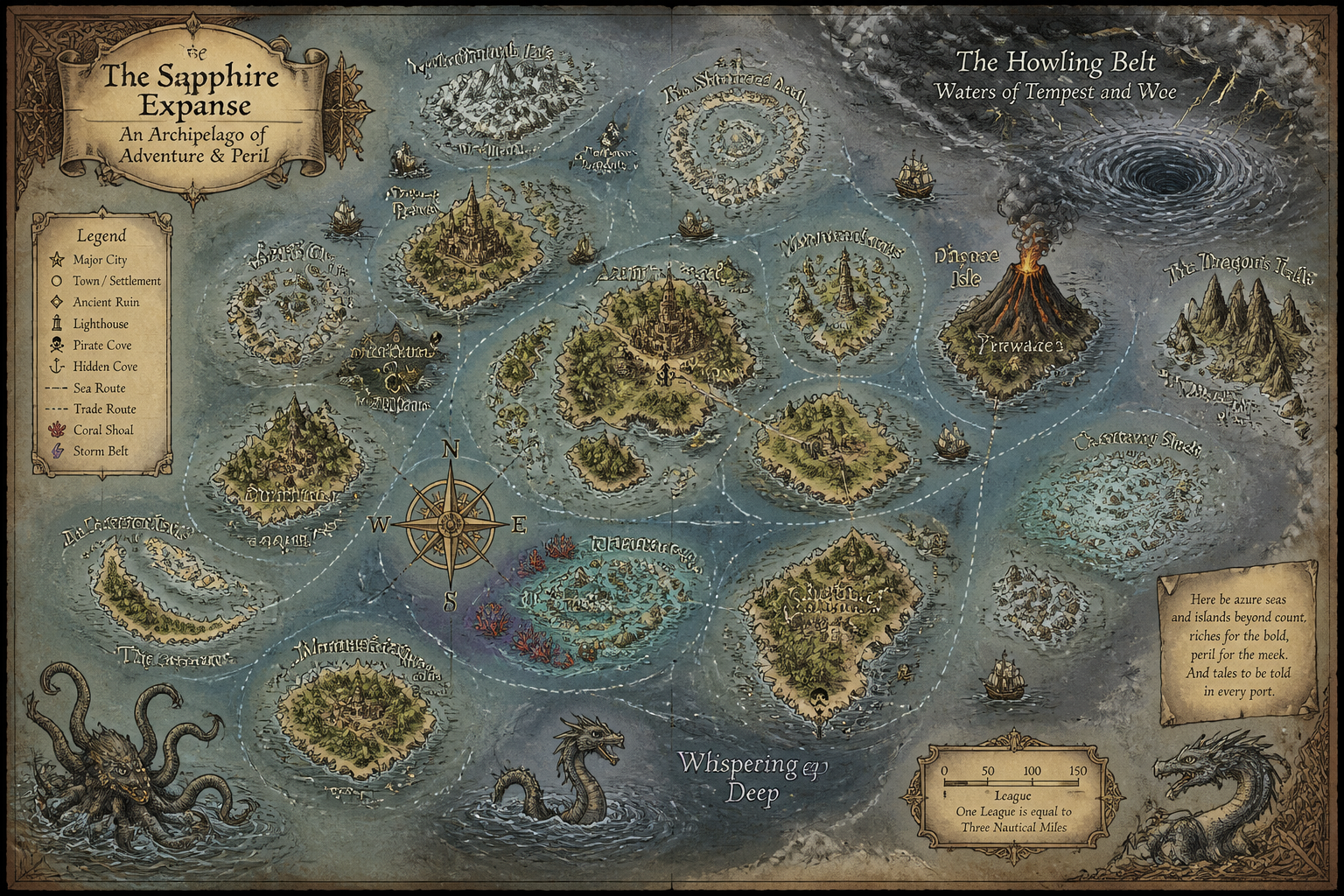 Island kingdom archipelago