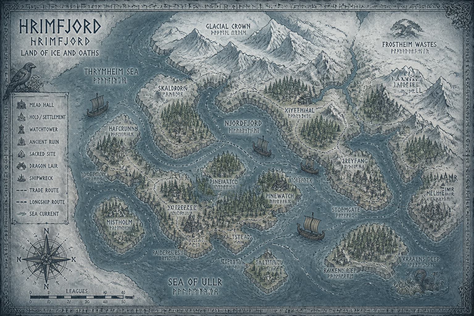 Frozen northern realm