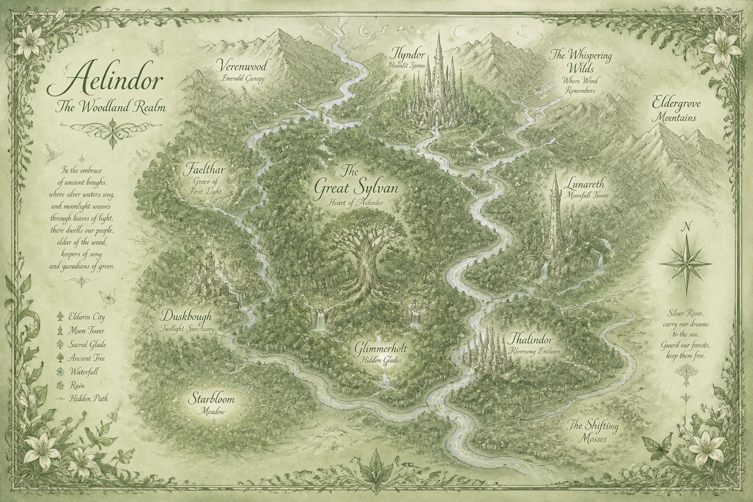Elven forest realm