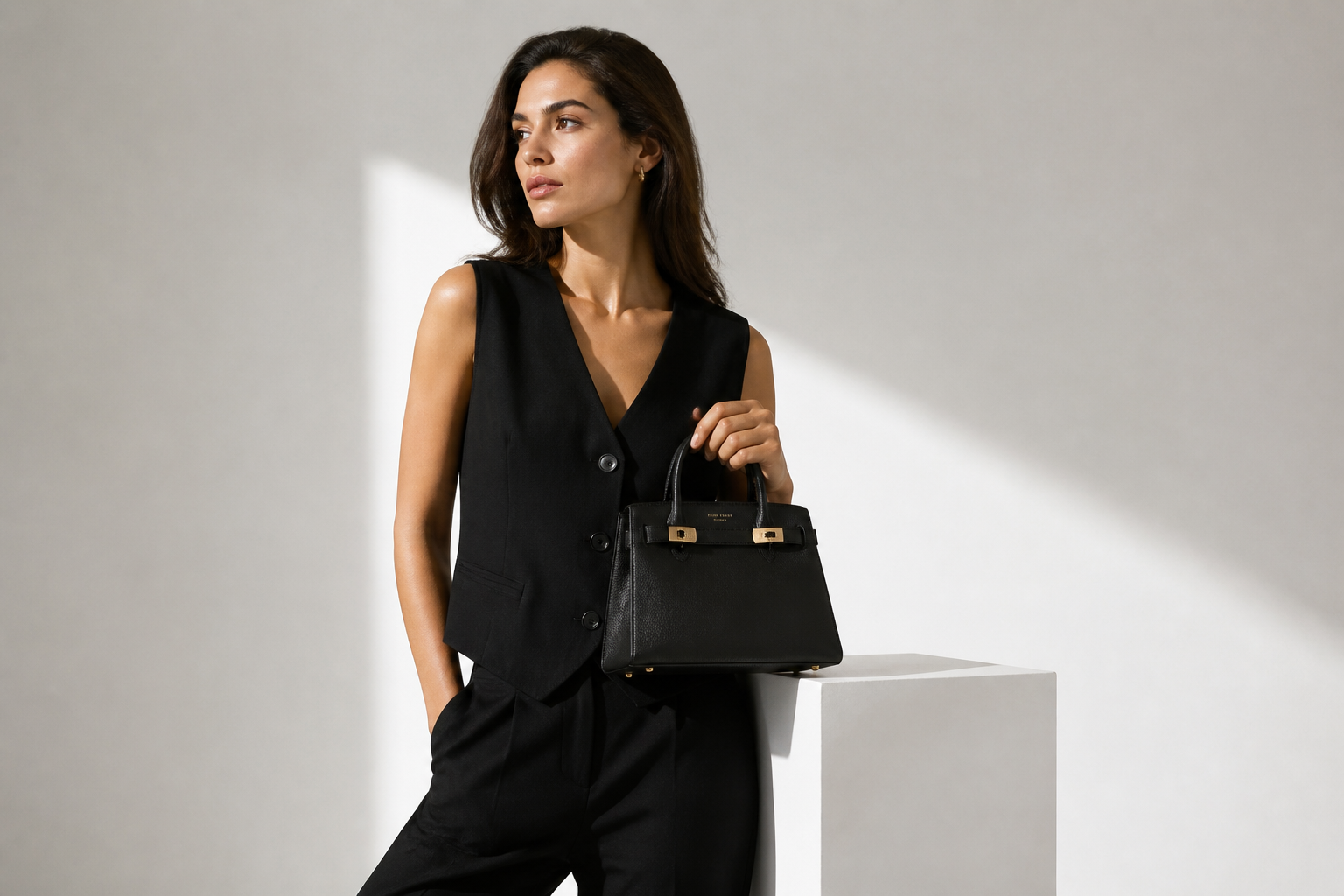 Luxury accessory campaign (before)