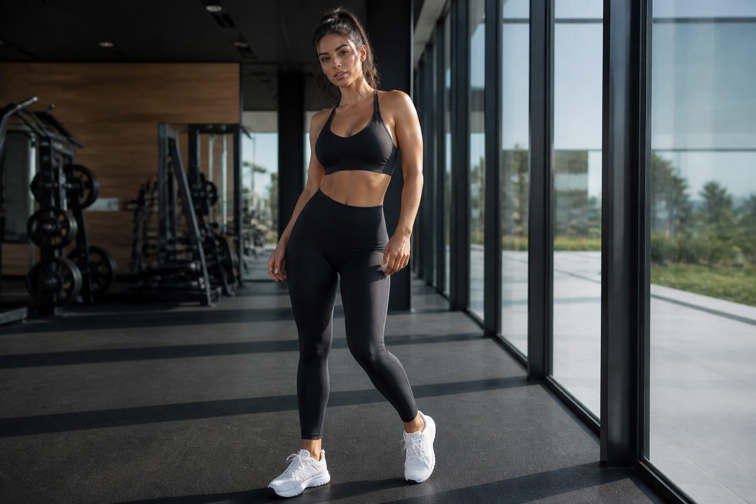 Activewear launch ad (before)