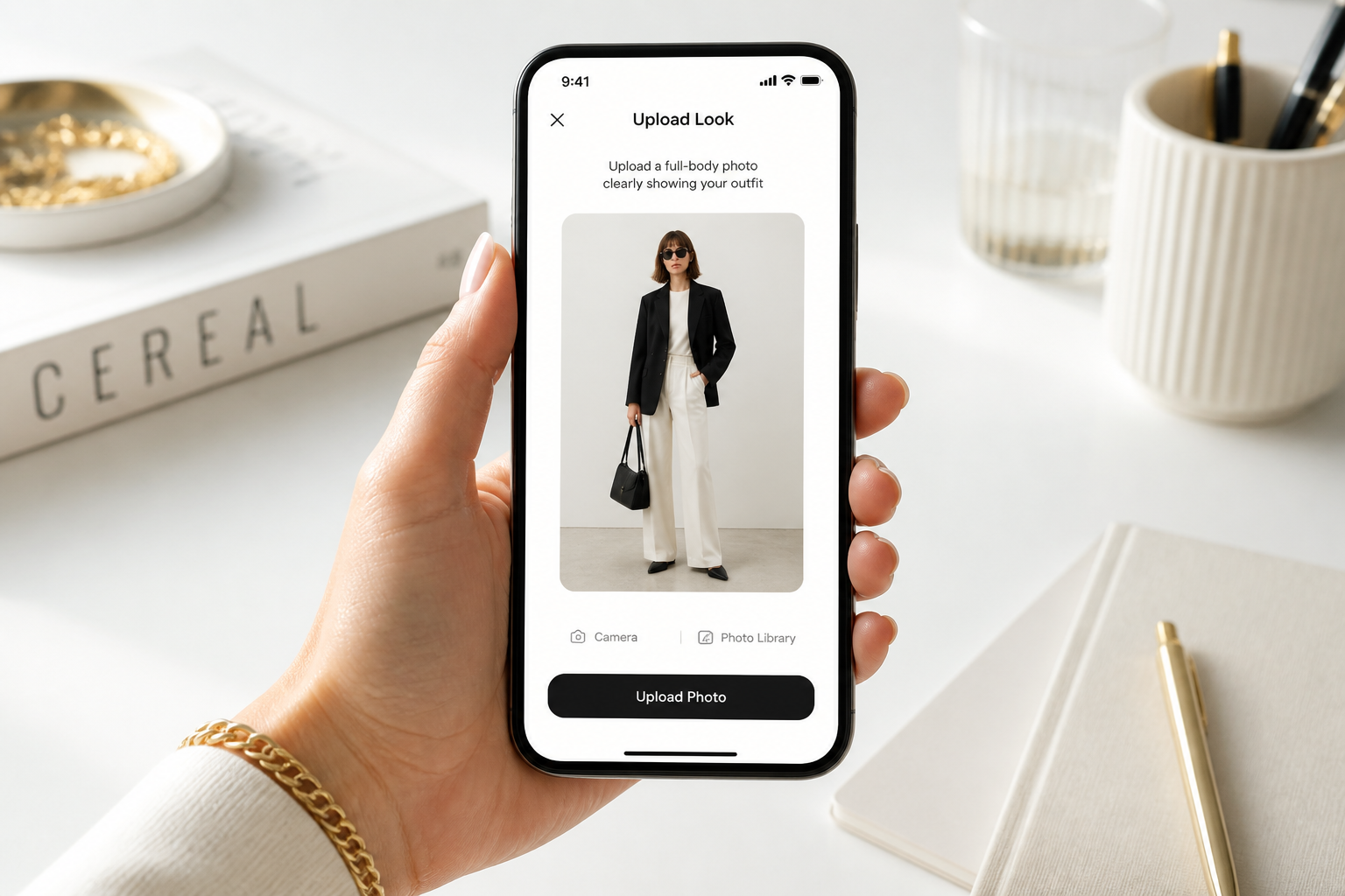 Upload your fashion photo