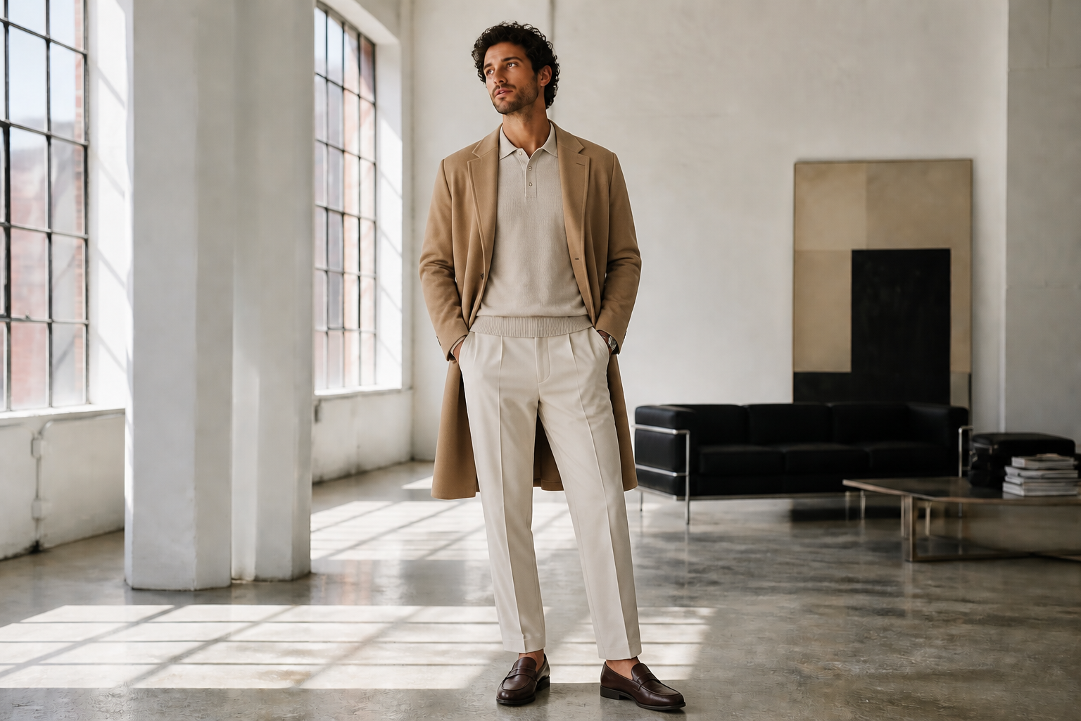 Luxury smart-casual set (after)