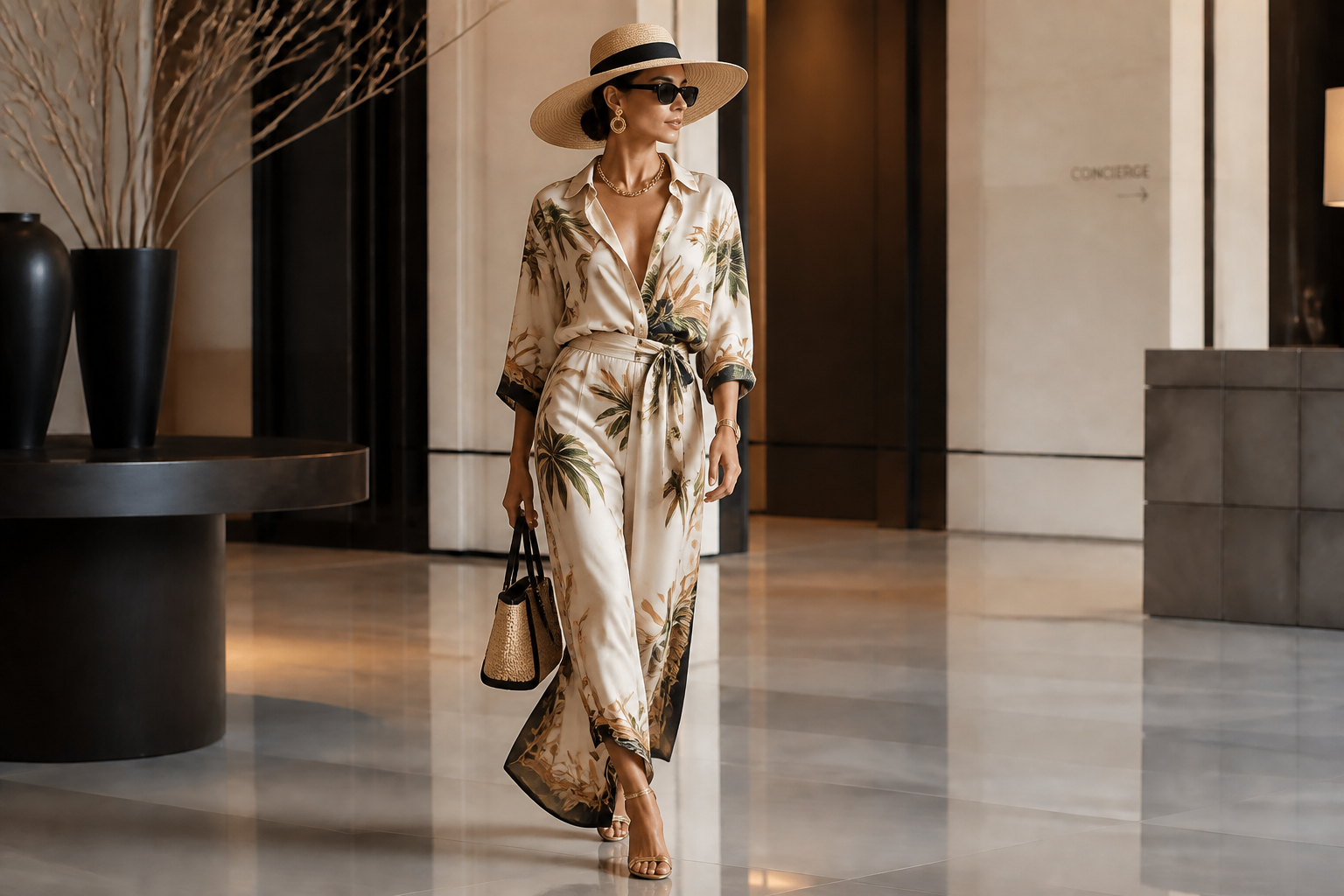 Resort luxury look (after)