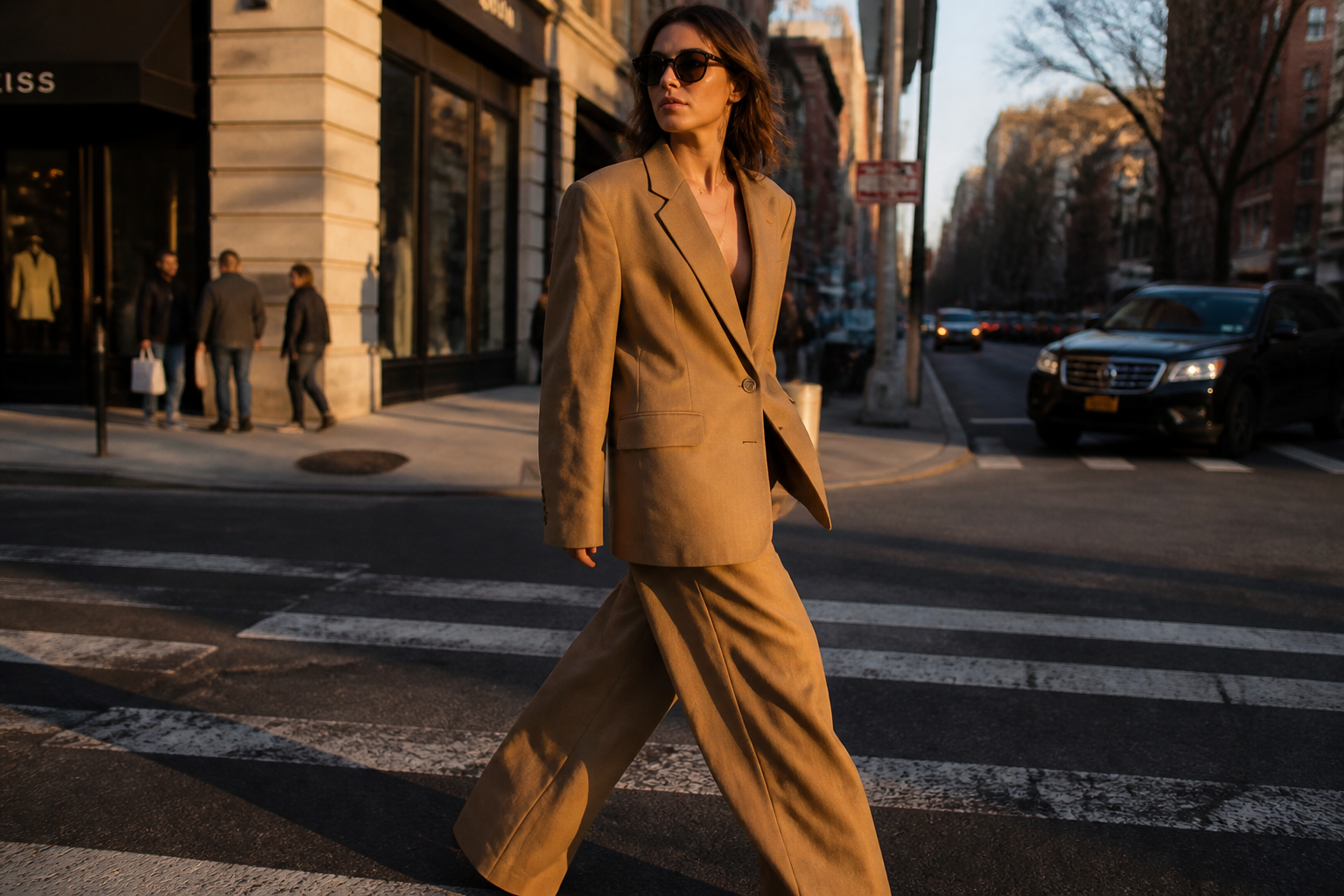 Golden hour street style