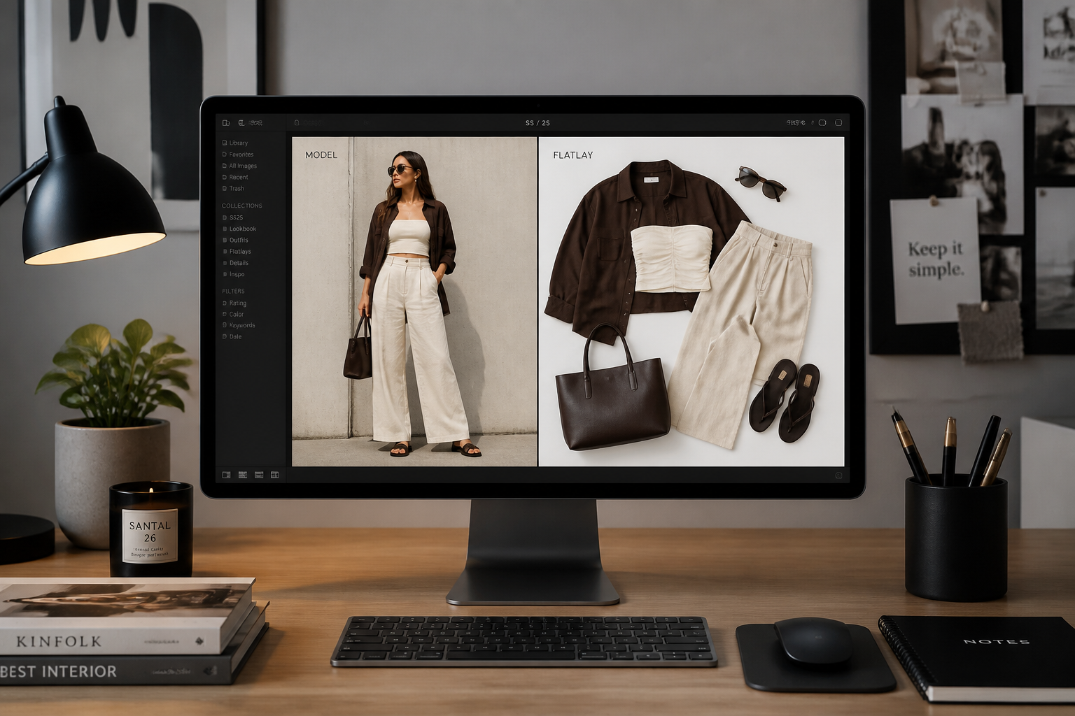 Download the flatlay image