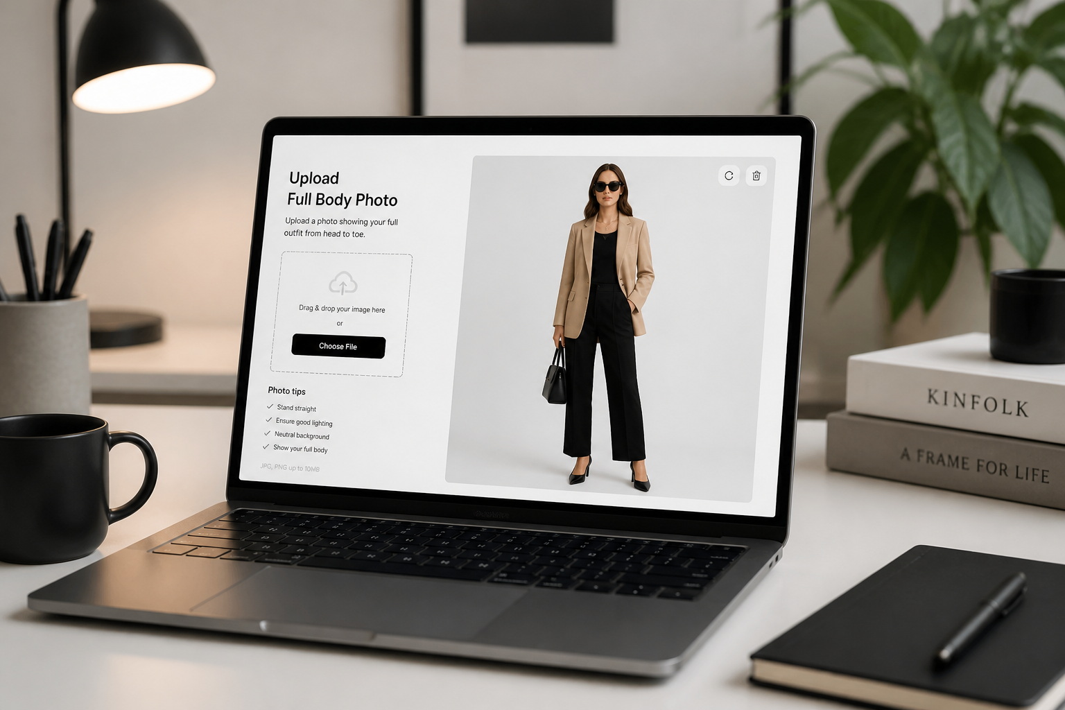 Upload your outfit photo