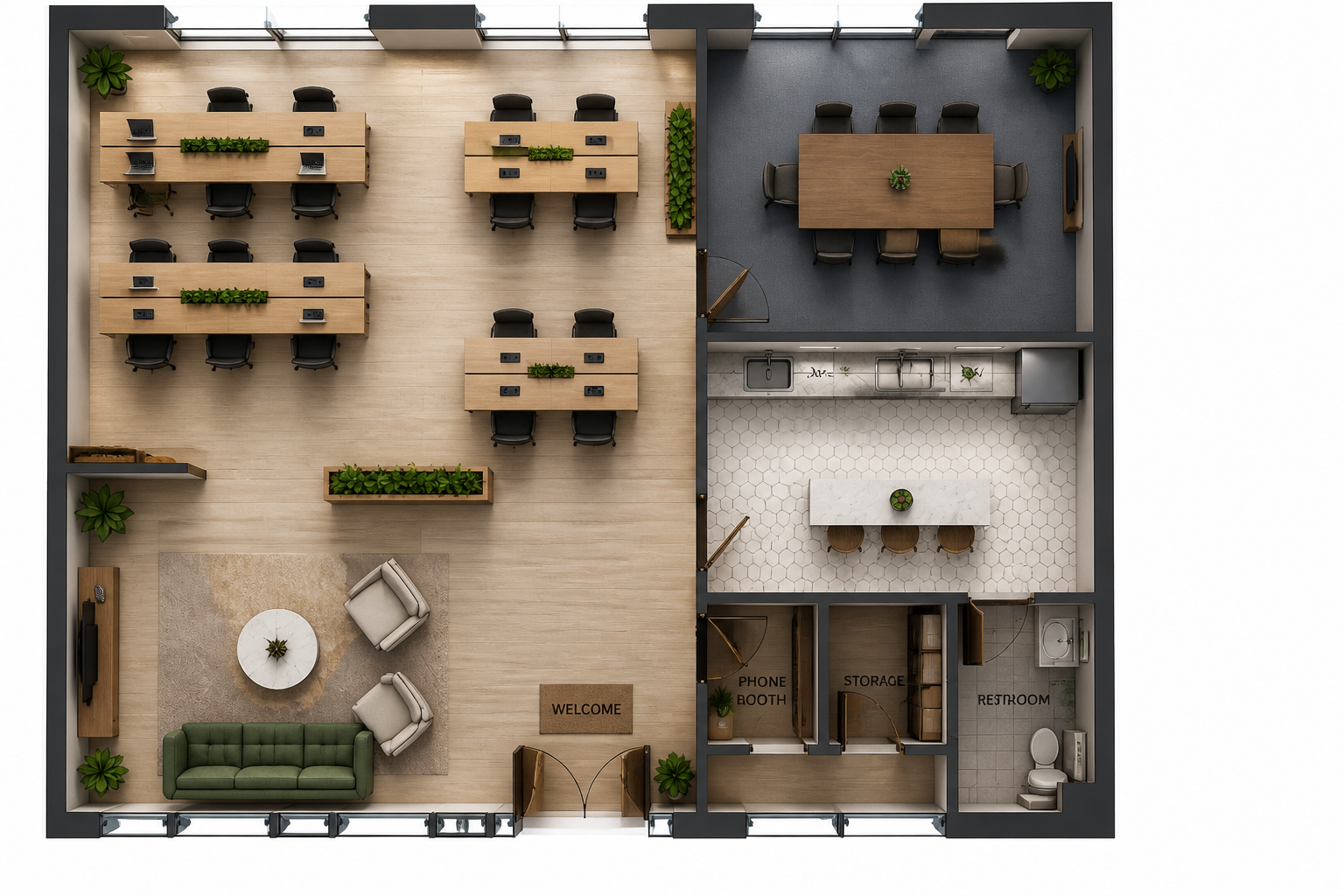 Useful for homes and commercial spaces (after)