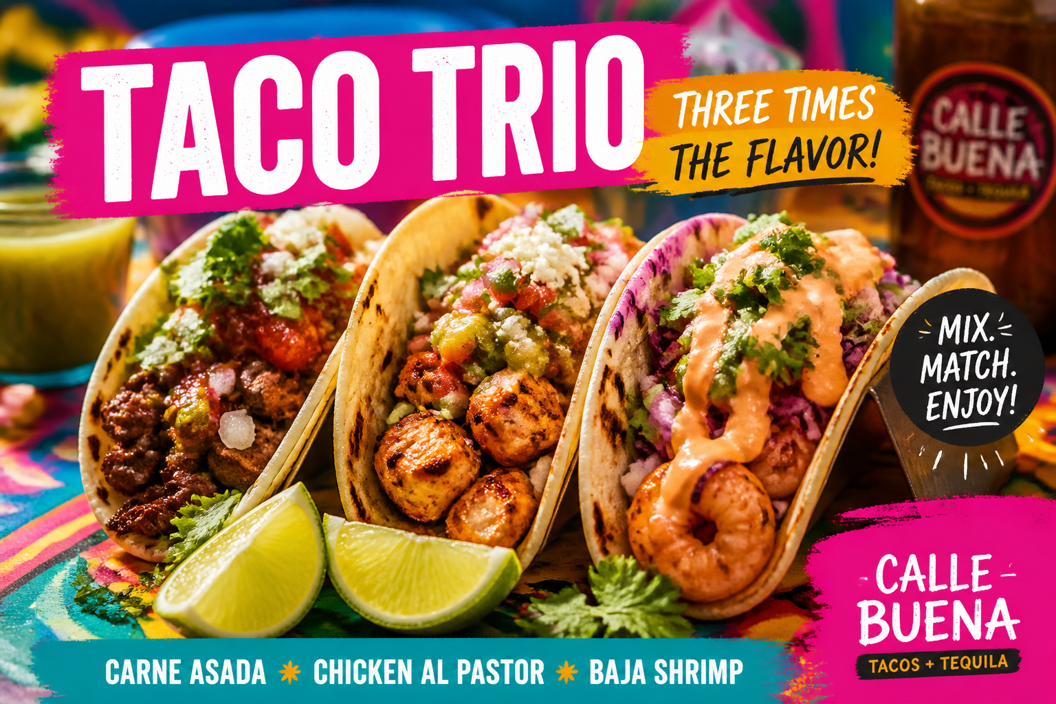 Street taco social ad