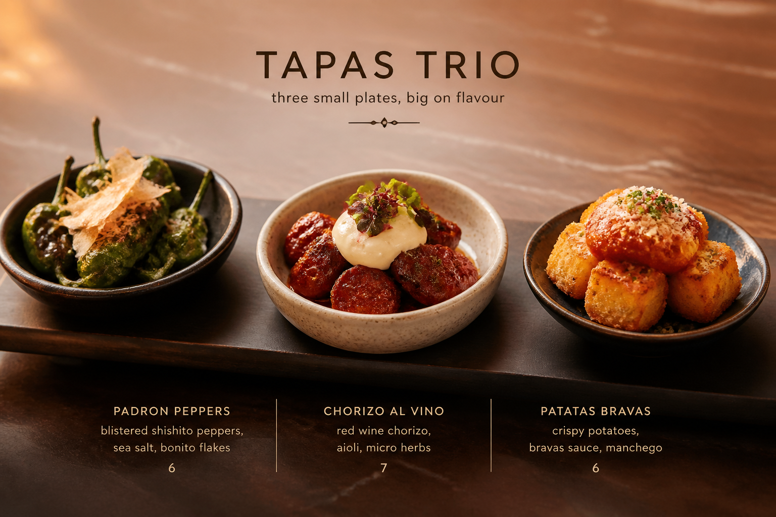 Fast Concepts for Menus