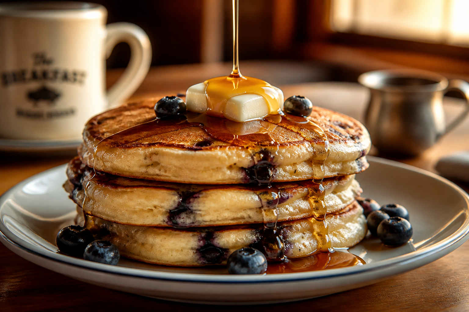Breakfast promo poster (before)