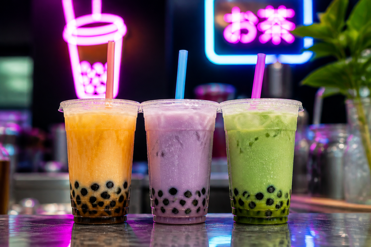 3D bubble tea poster (before)