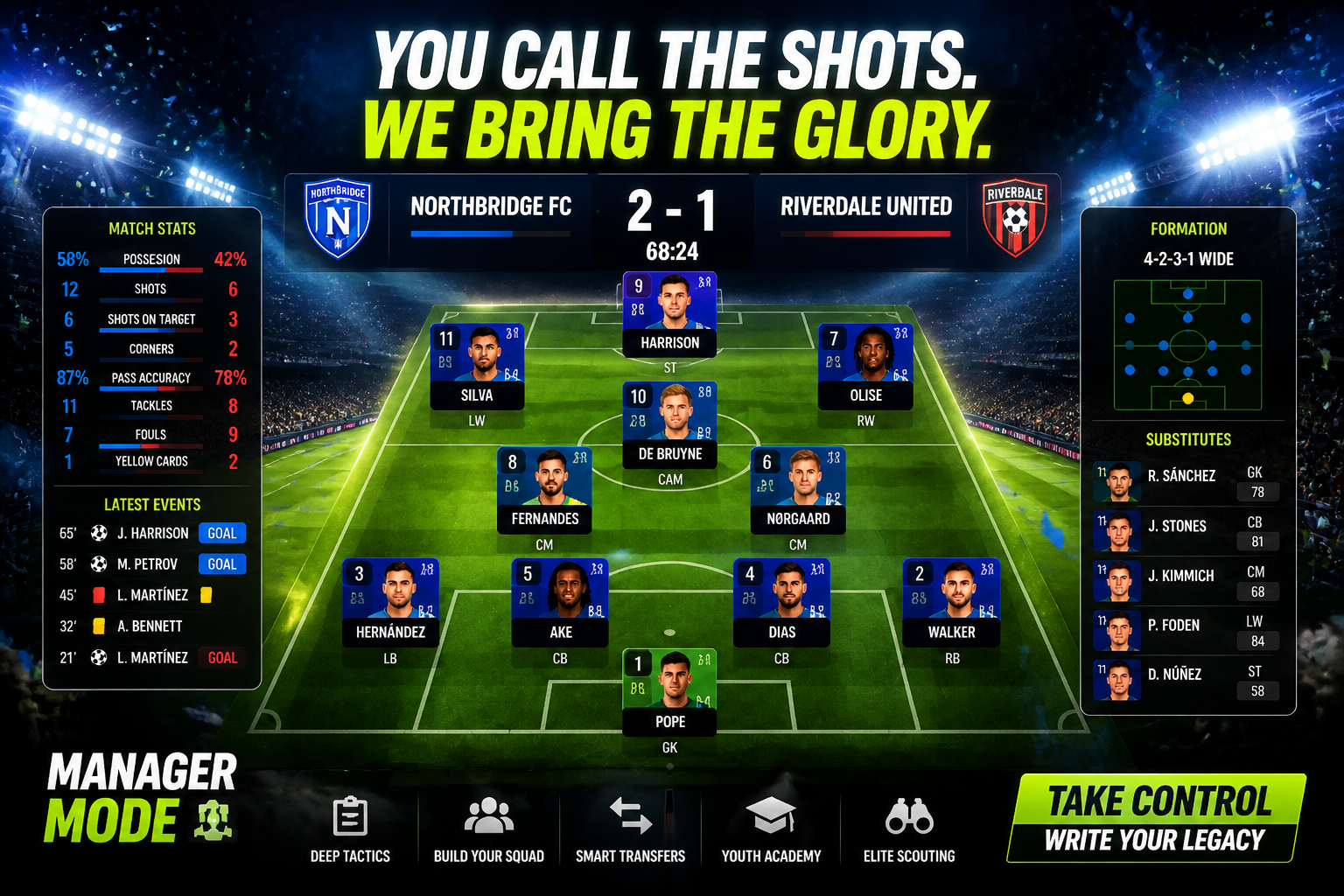 Sports manager promo (after)