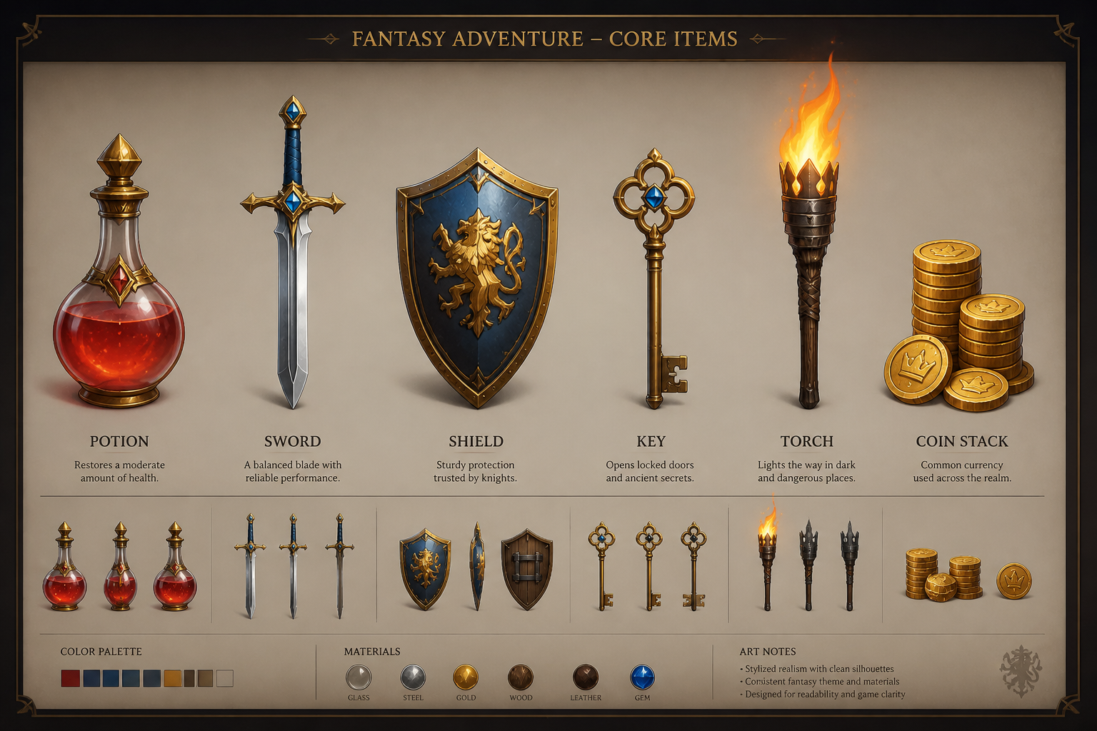 Generate asset sets fast