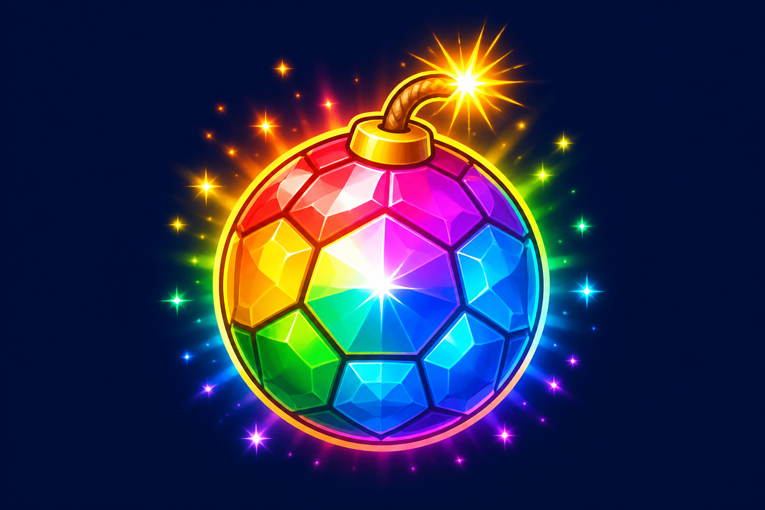 Rainbow crystal power-up