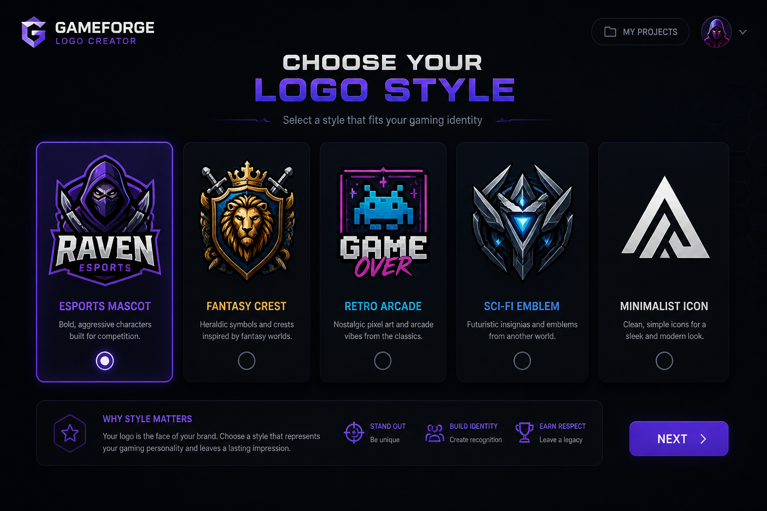 Pick a Logo Style