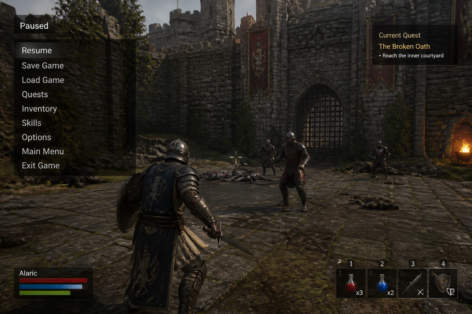 Explore menu and overlay ideas (before)