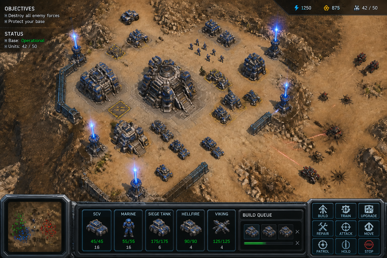RTS command interface (after)