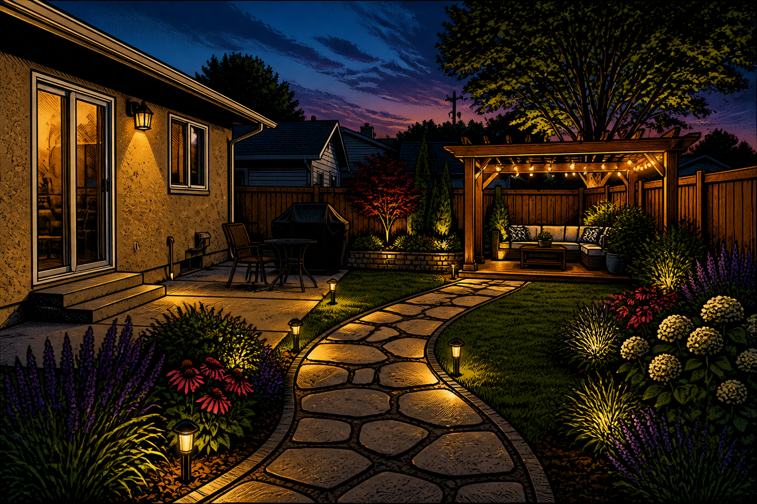 Explore multiple garden moods (after)