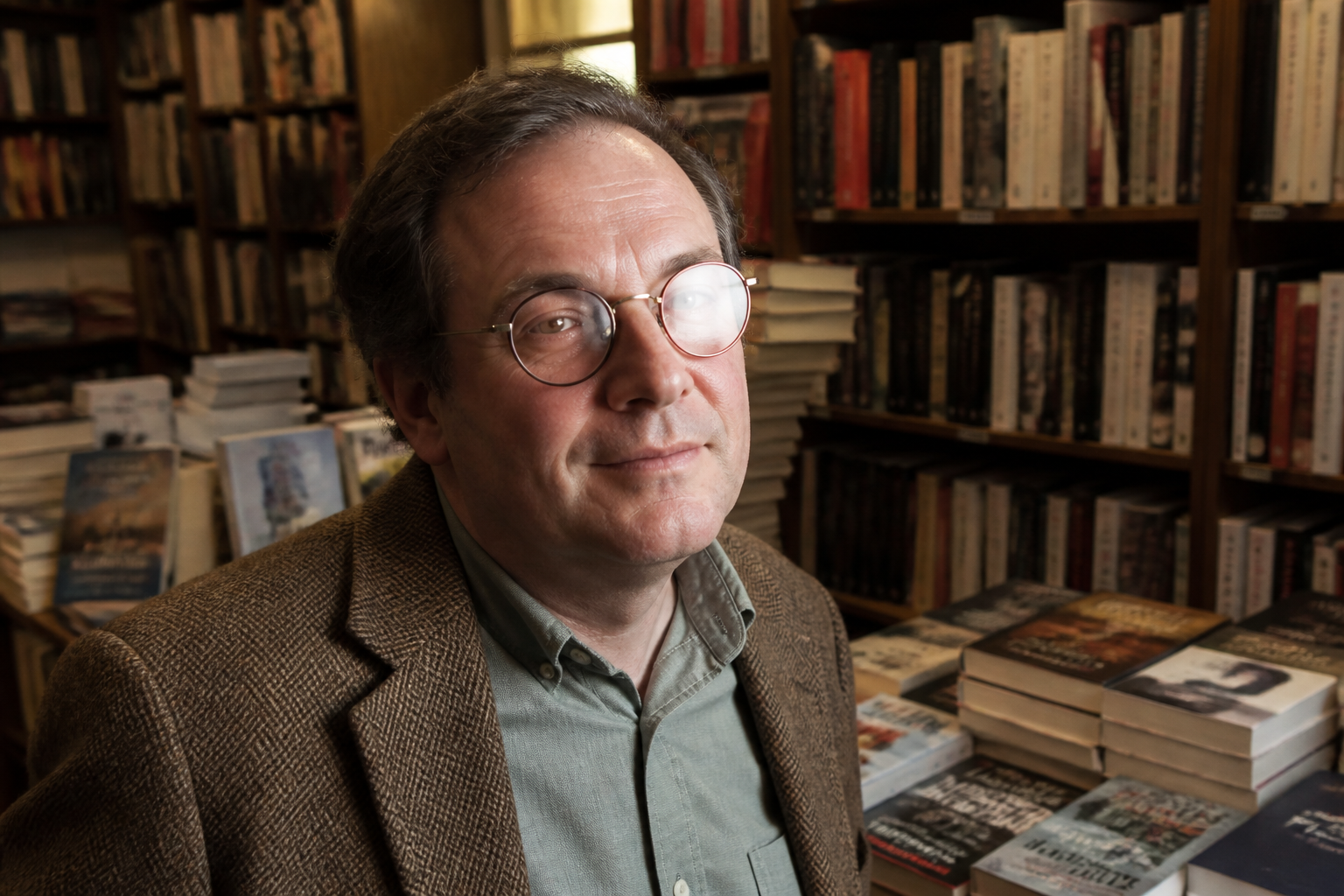 Bookstore portrait fix (before)