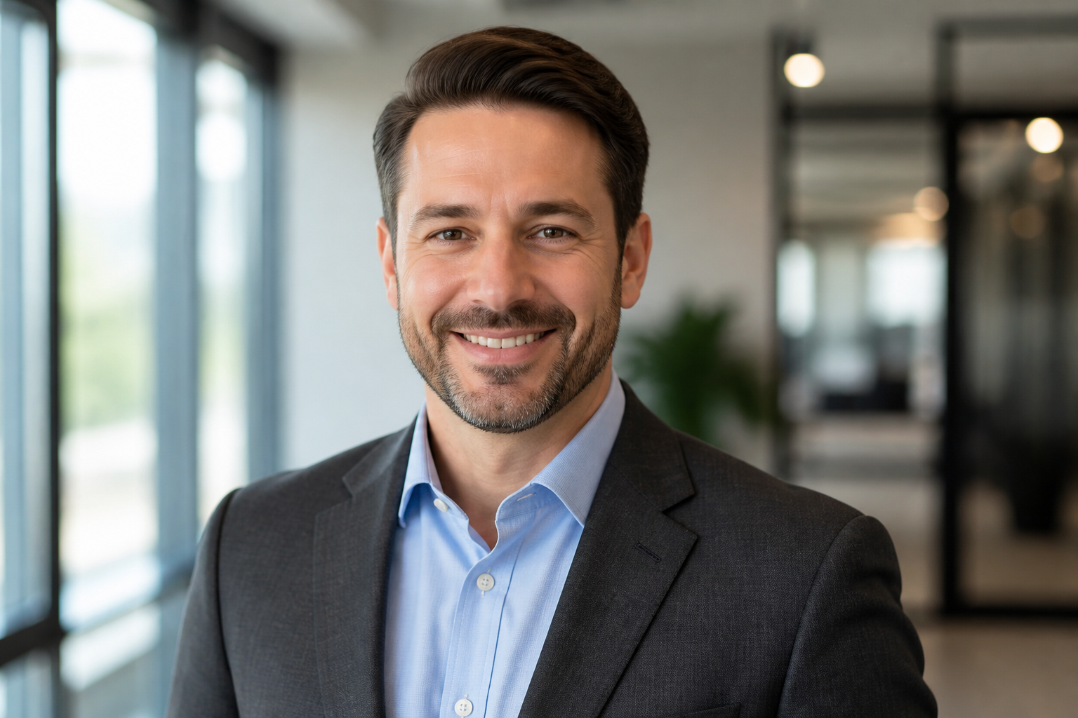 Office-style business portrait