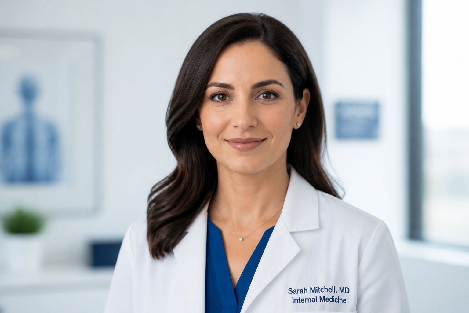 Healthcare profile headshot