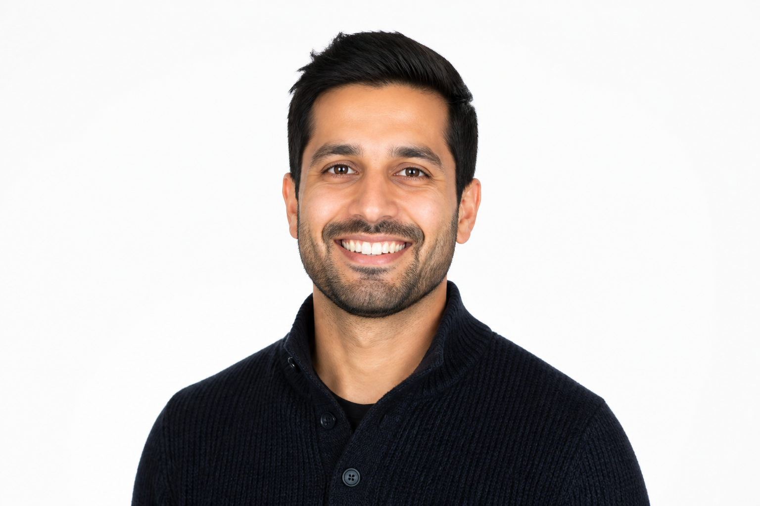 Bright startup profile photo