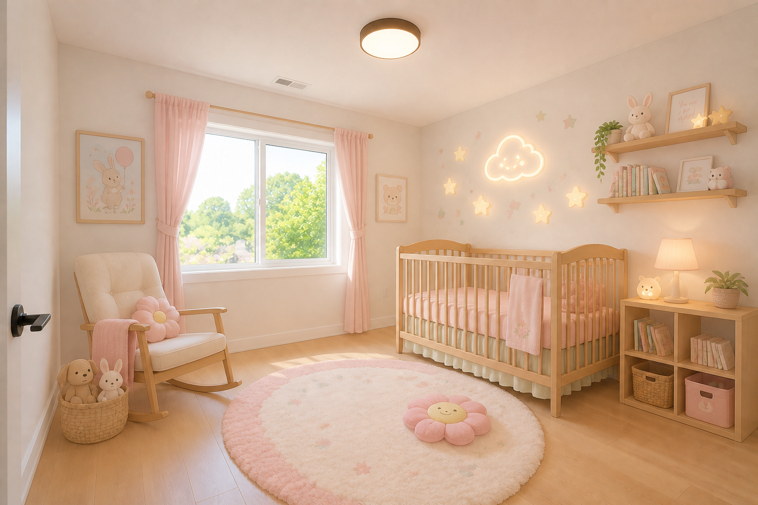 Anime nursery concept (after)