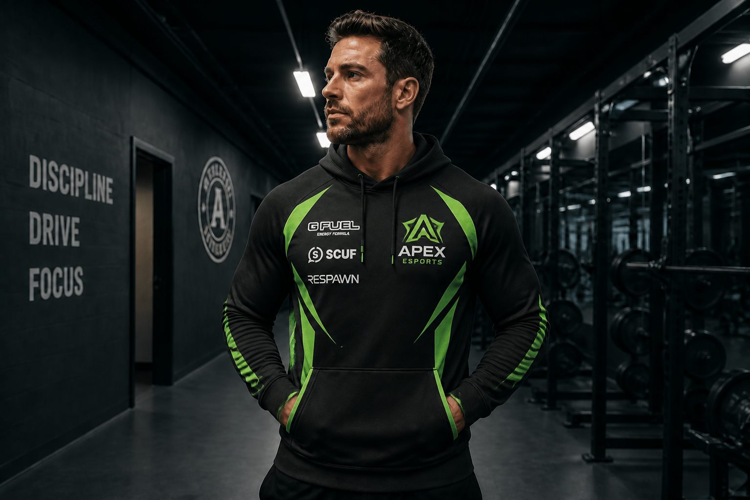 Esports team mockup (after)