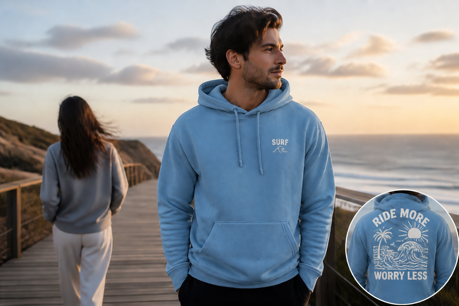 Beach brand mockup (after)