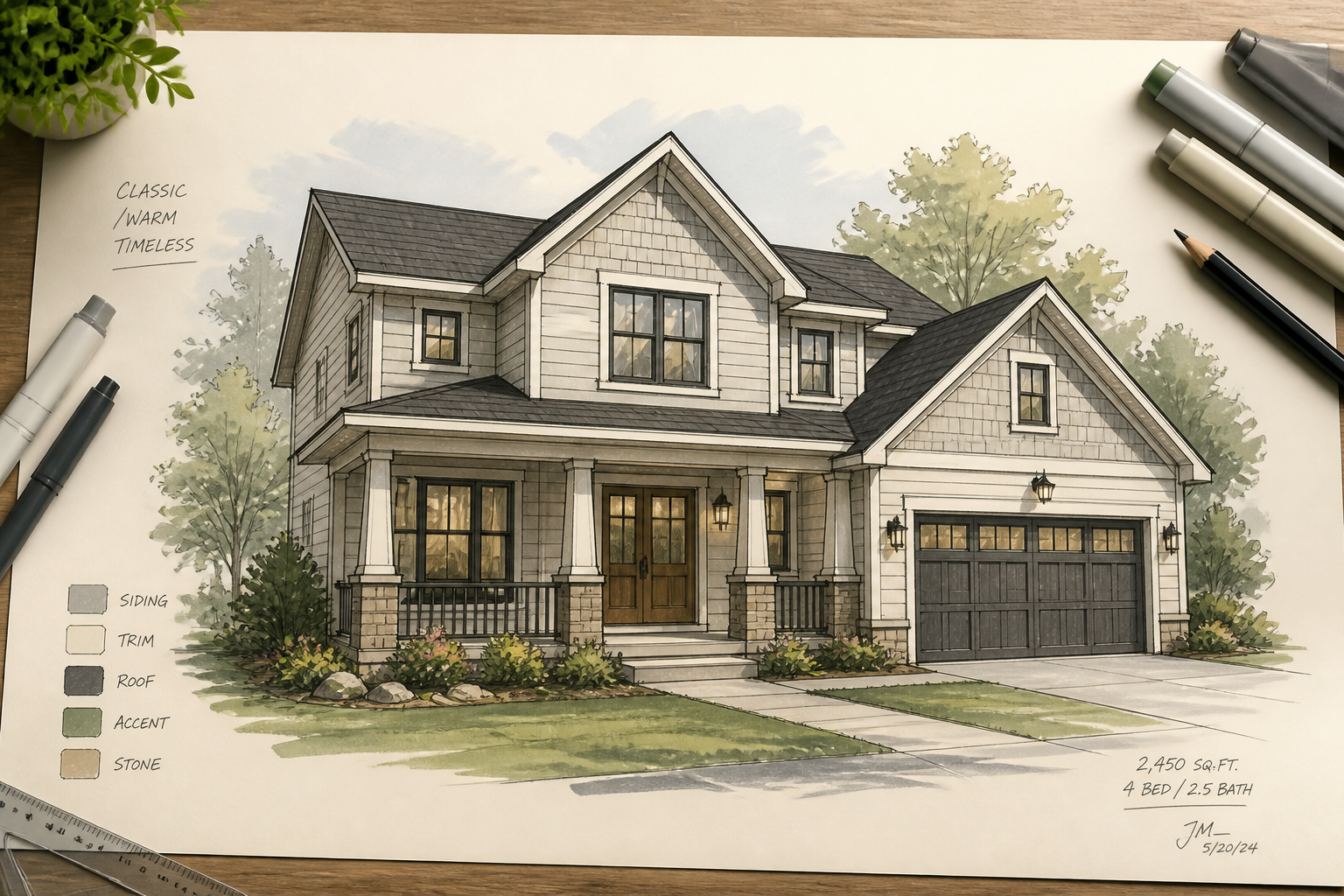 Preview Multiple Exterior Styles (before)