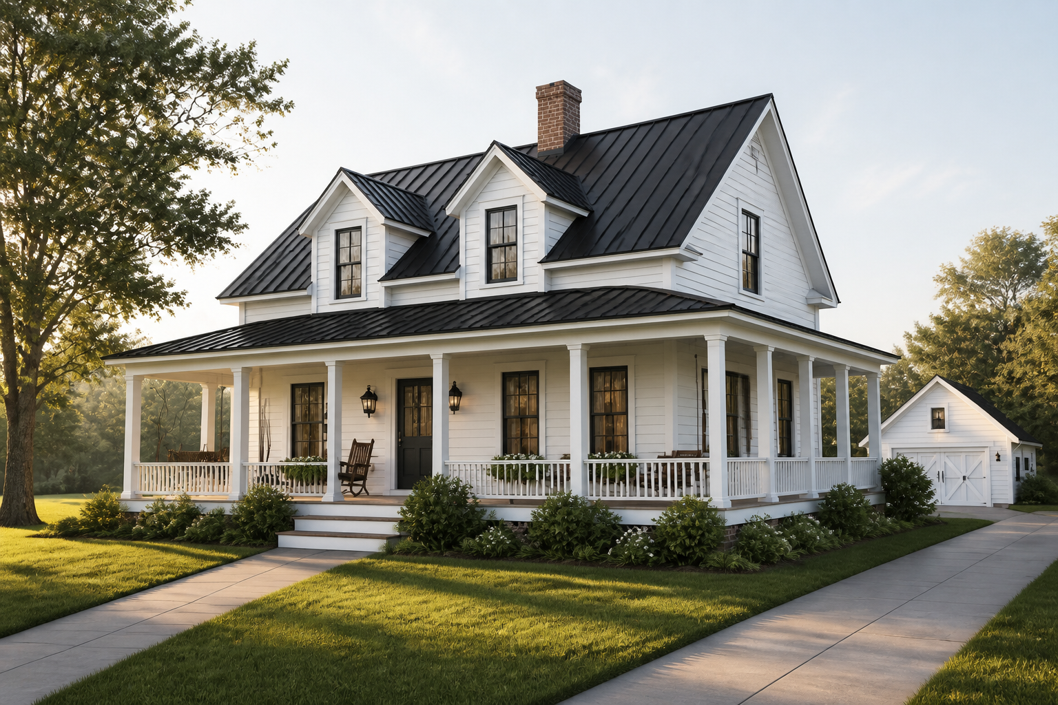 Classic farmhouse (after)