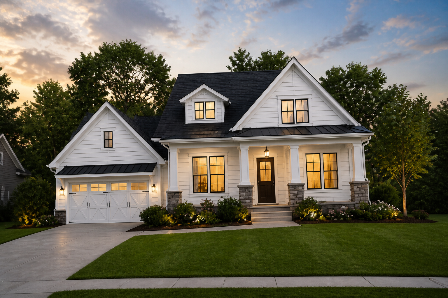 Suburban family home (after)