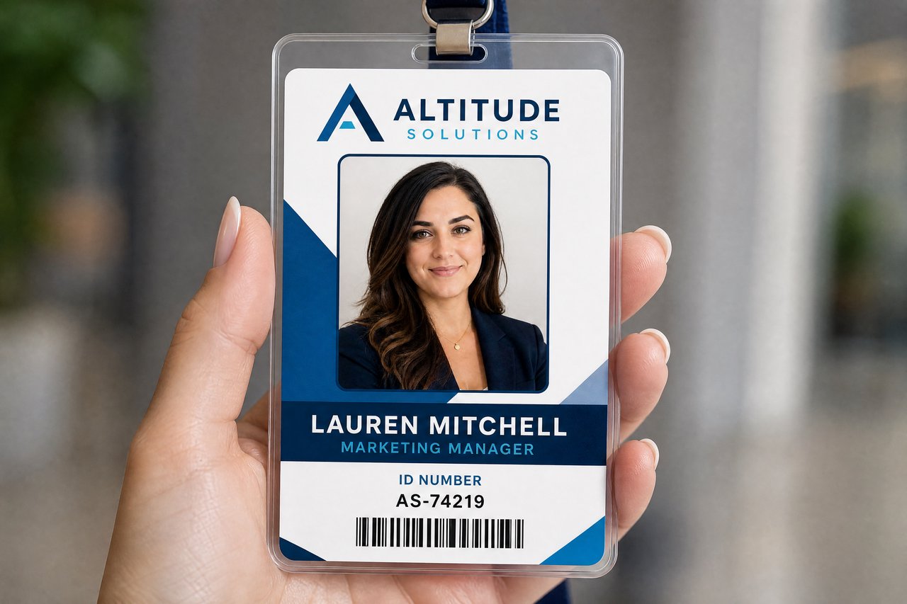 AI ID Card Generator for Clean Badge Mockups | BudgetPixel AI