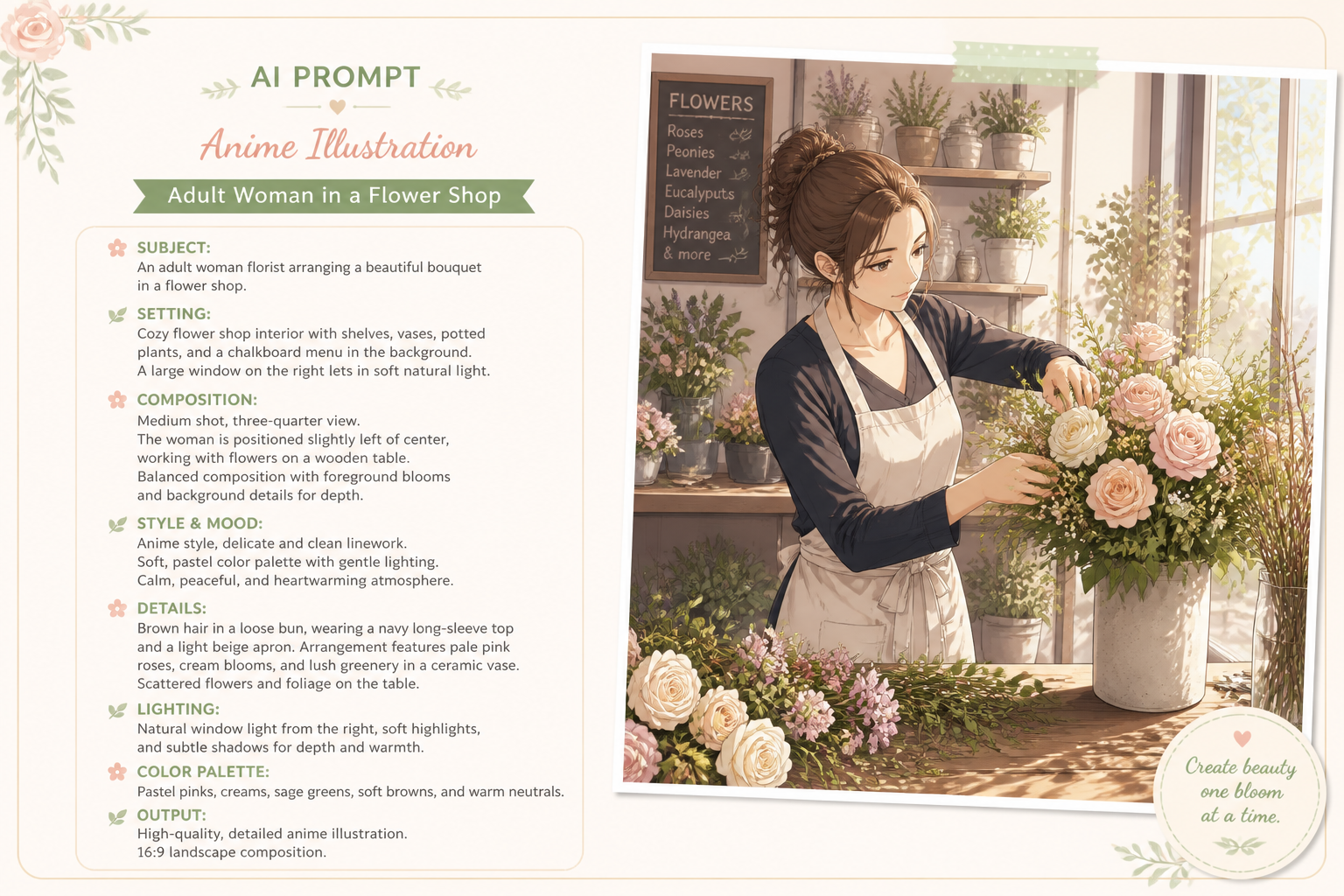 Anime prompt from flower shop (after)