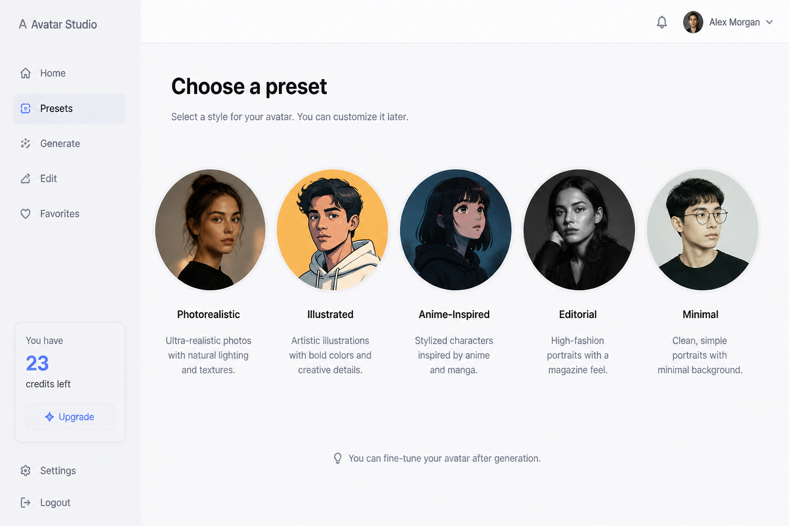 Pick a PFP style
