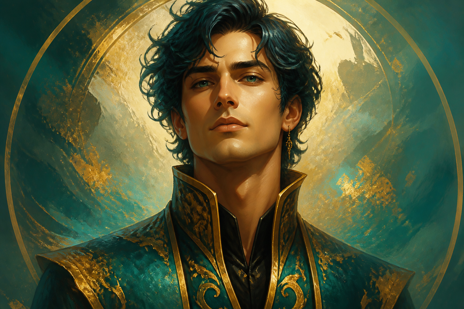 Painterly fantasy-inspired PFP
