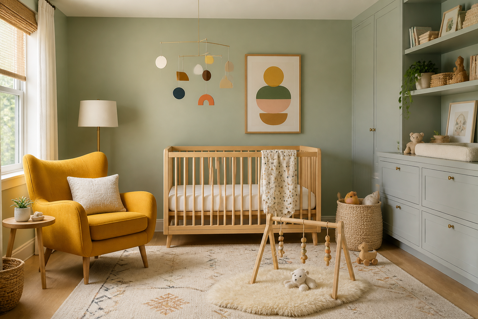 Mid-century nursery