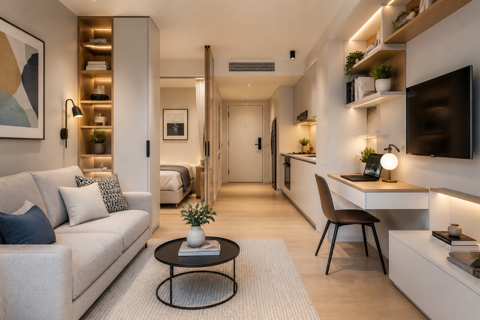 Small studio apartment idea
