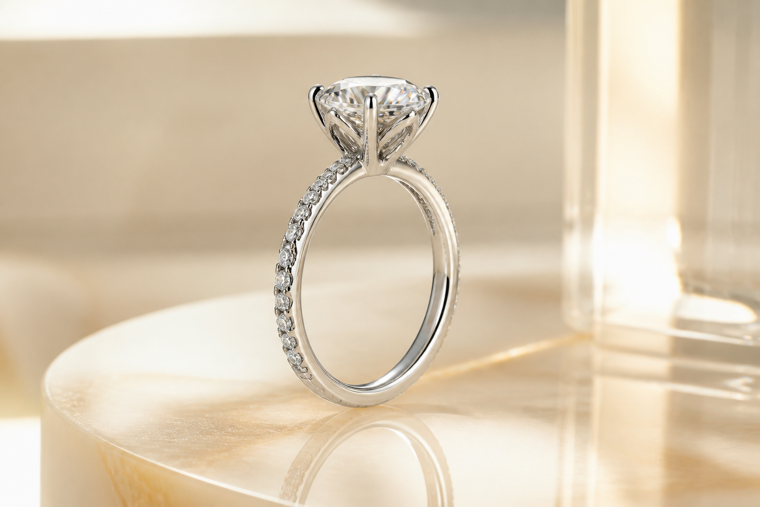 Ring lifestyle hand shot (before)