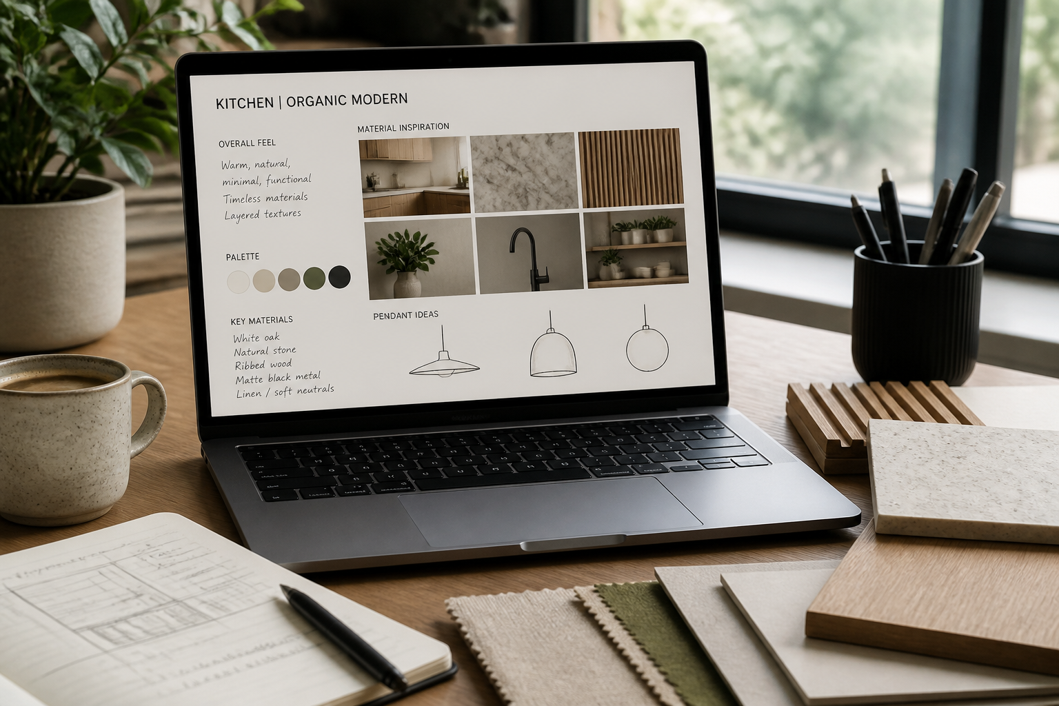 Describe the kitchen style