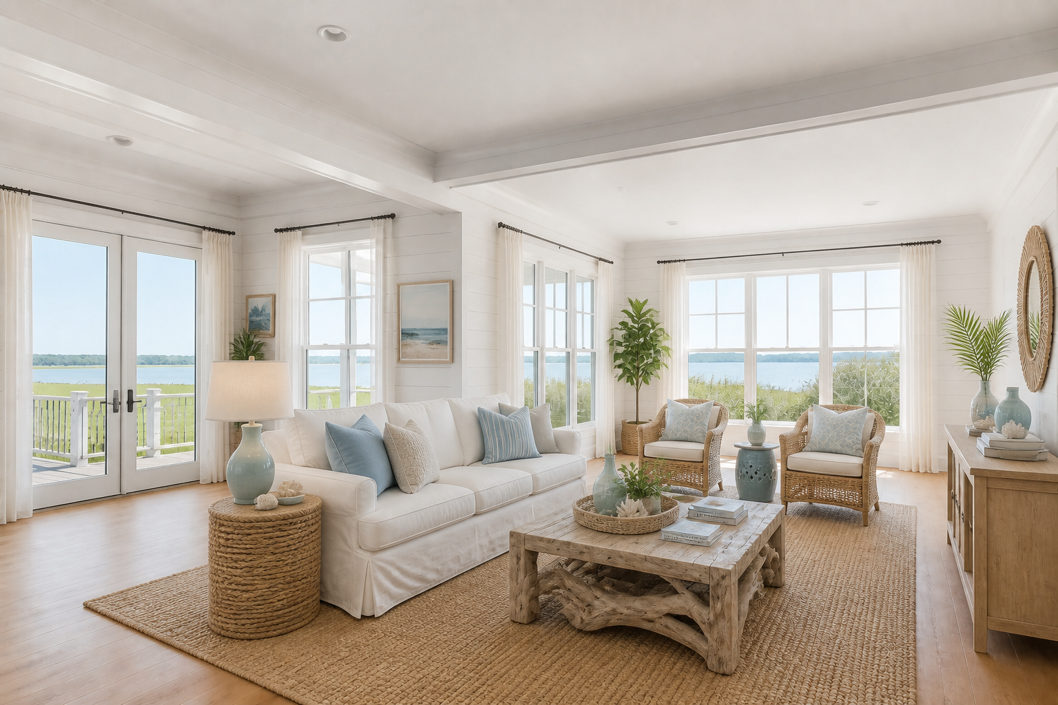 Coastal airy design (after)
