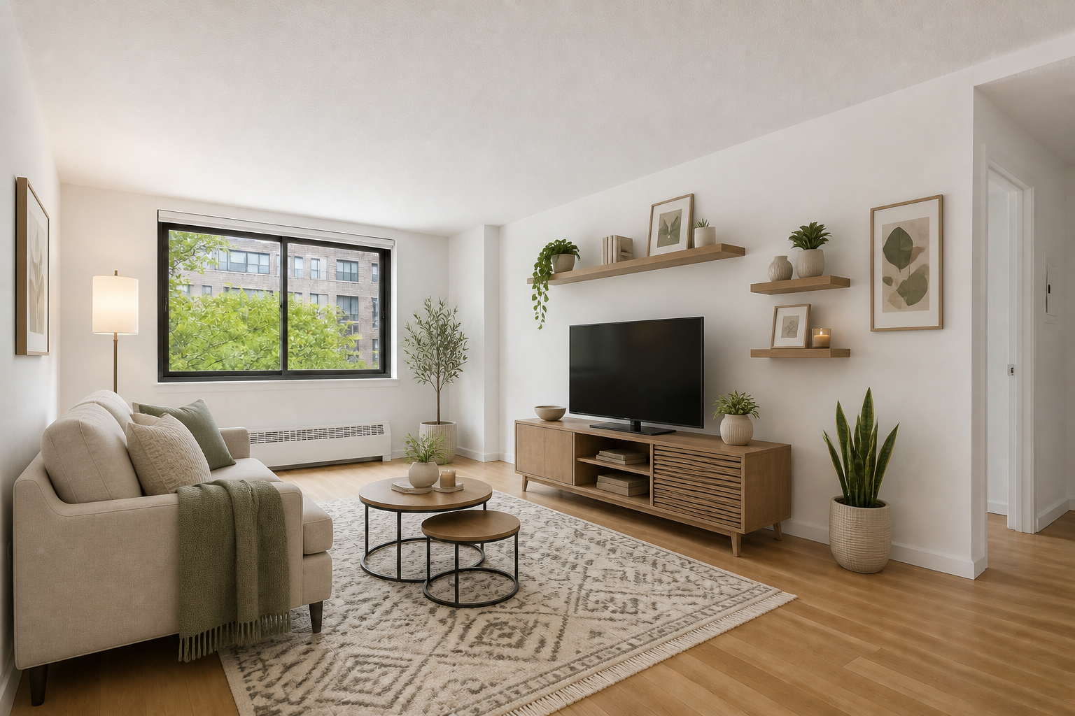 Small-space smart layout (after)