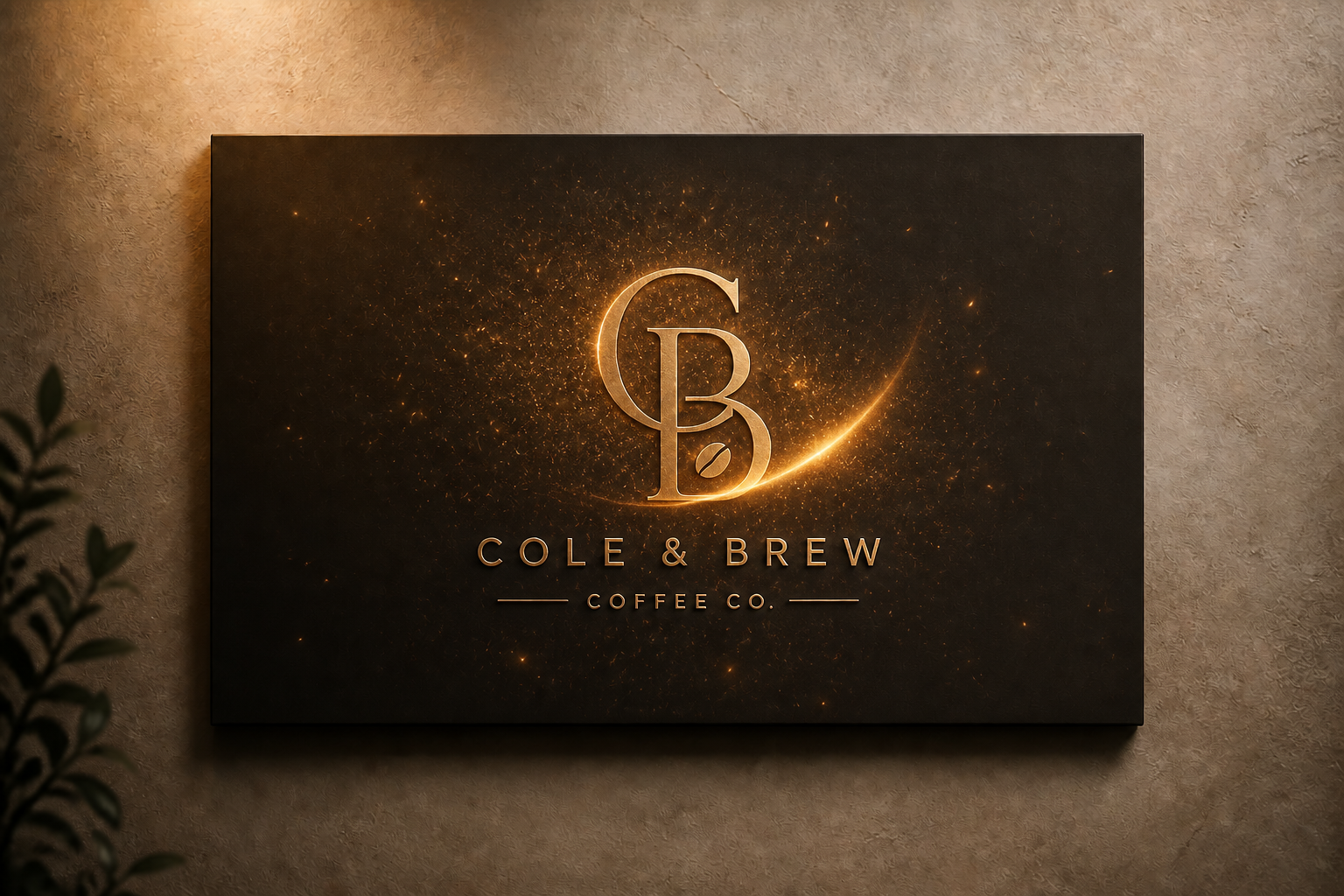 Golden spark reveal (after)