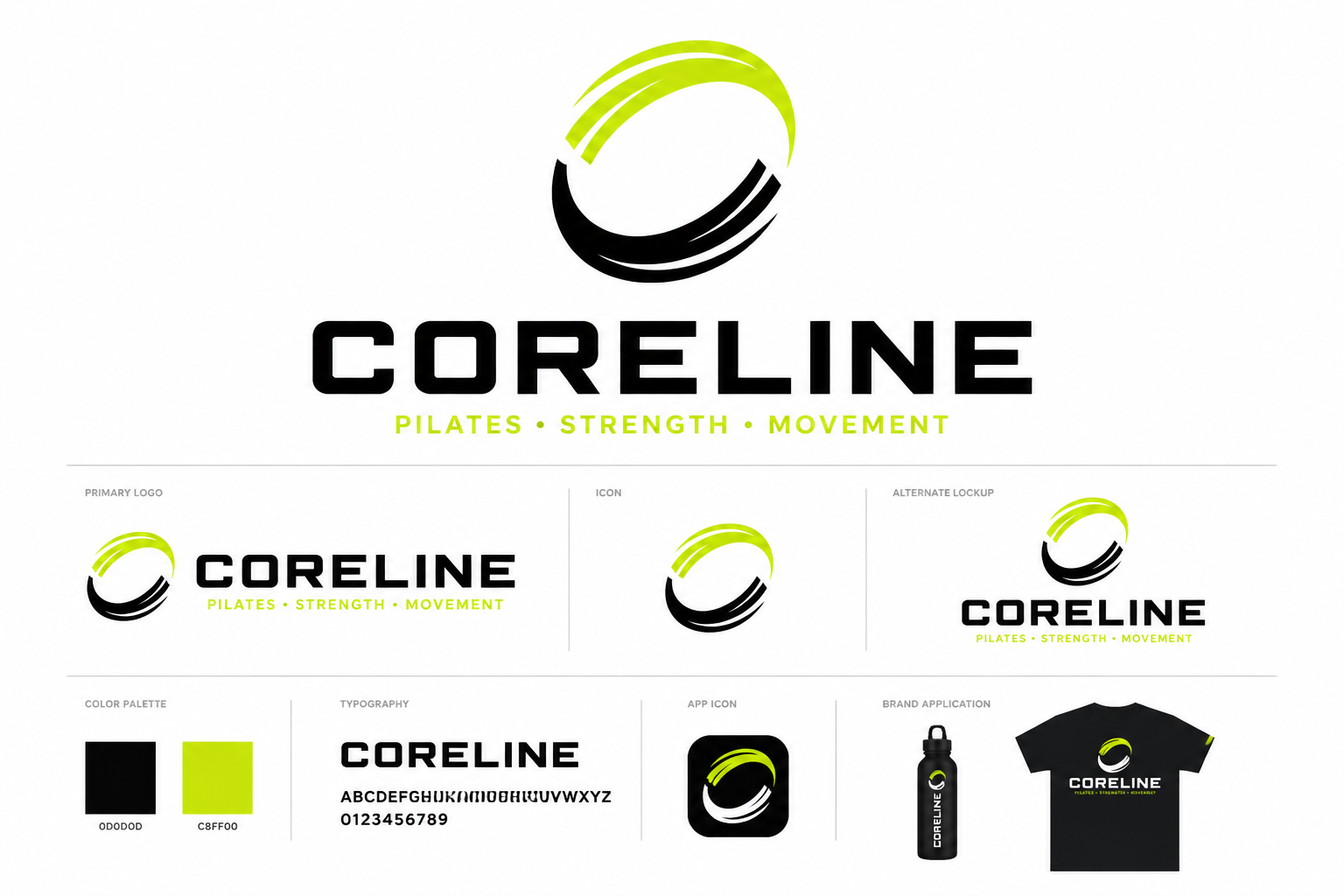 Fitness studio logo
