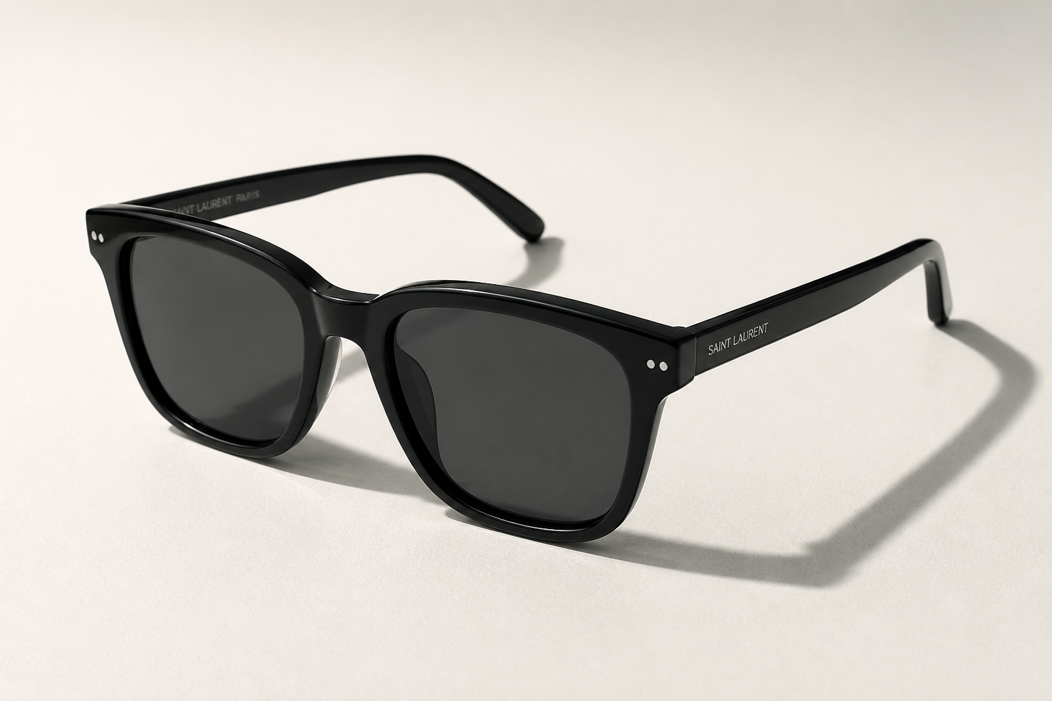 Designer sunglasses ad (before)